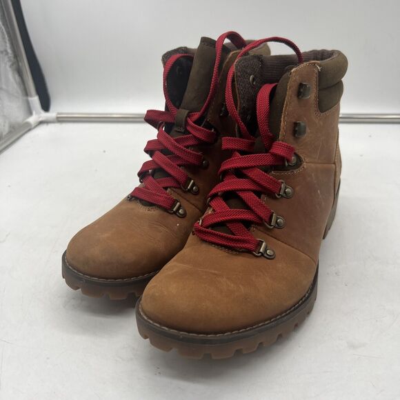 Timberland A1R3G Womens Brown Ellendale Mid Lace Up Hiking Boot Size 7 - Picture 2 of 10